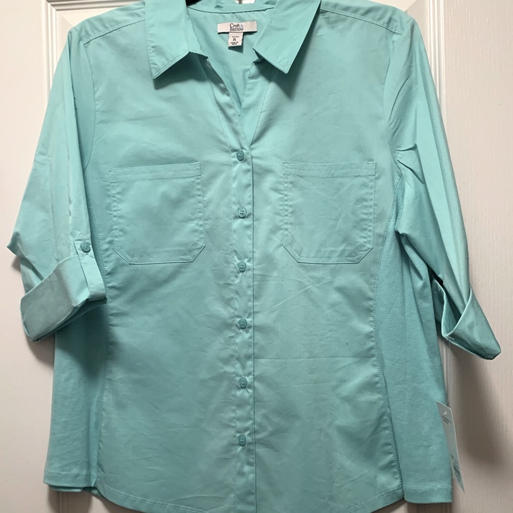 PL Croft and barrow blouse NWT